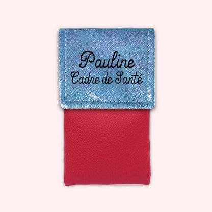 Pochette aimantée Holo Bleu