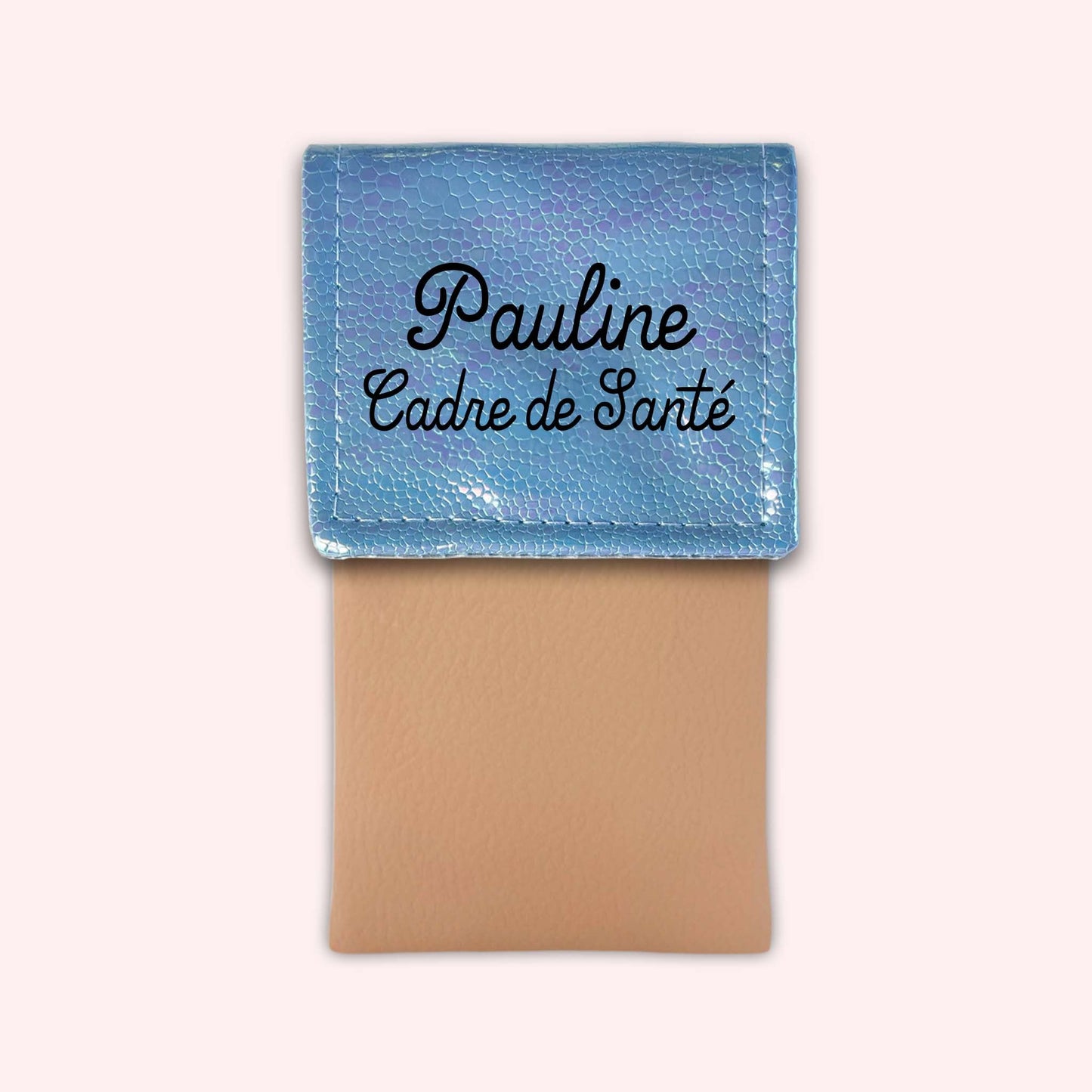 Pochette aimantée Holo Bleu