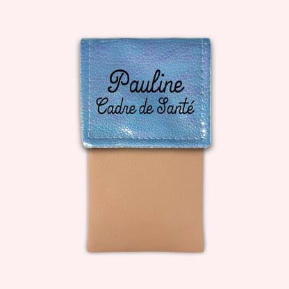 Pochette aimantée Holo Bleu