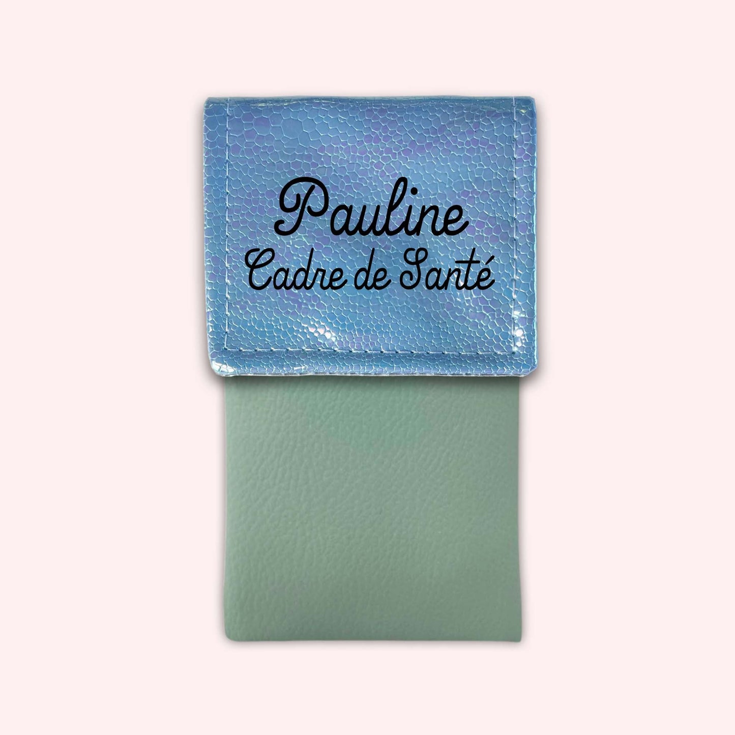 Pochette aimantée Holo Bleu