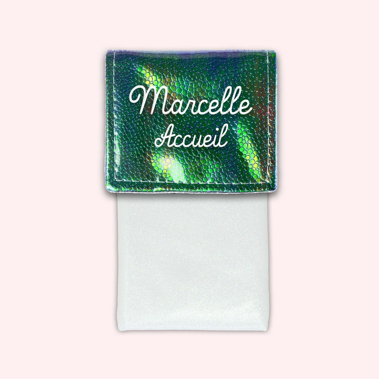 Holo Green Magnetic Pouch
