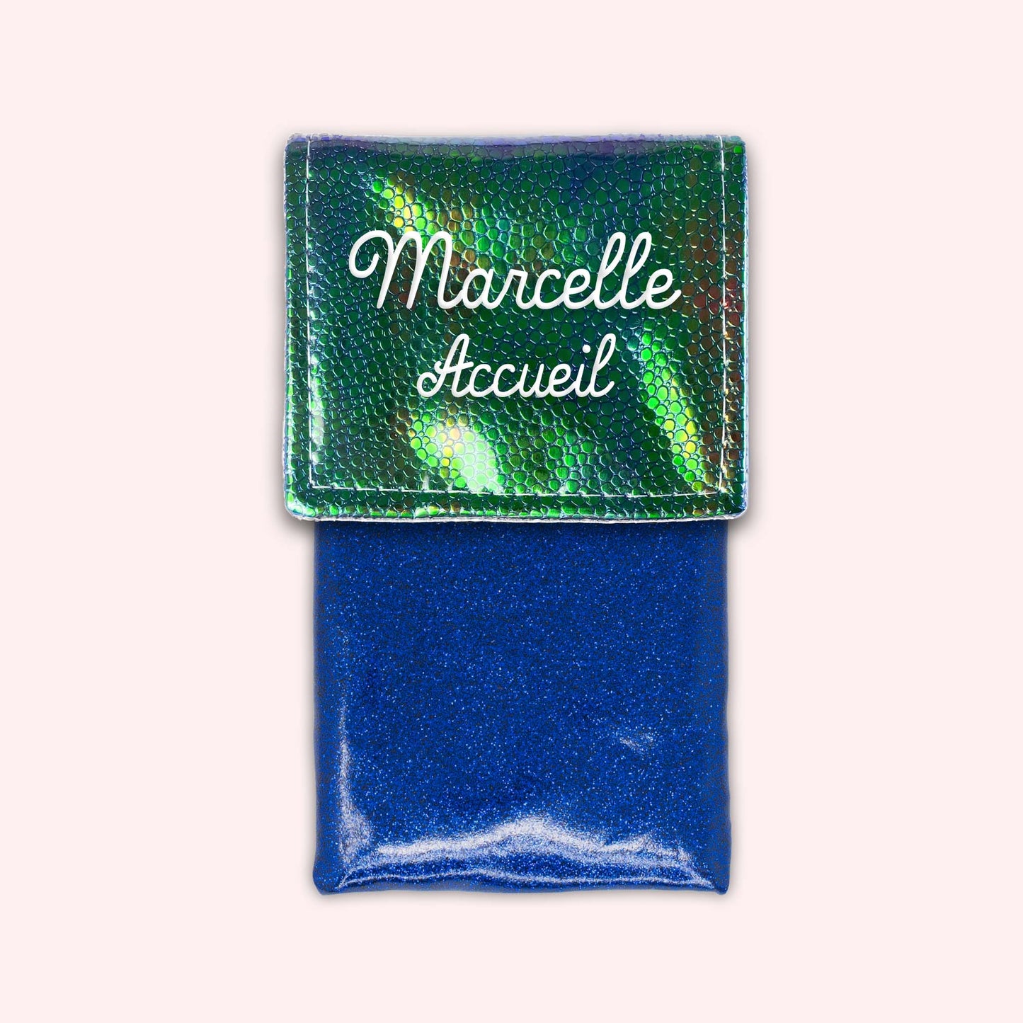 Holo Green Magnetic Pouch