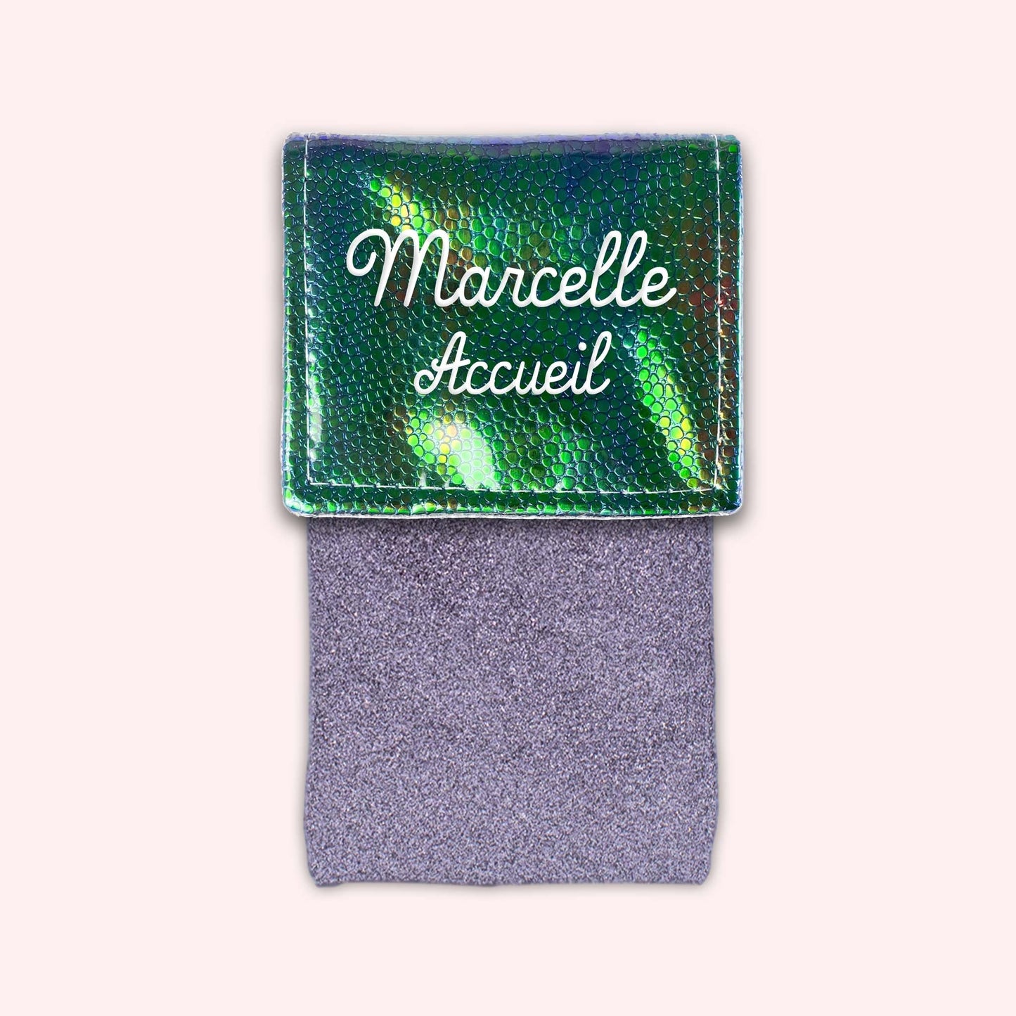 Holo Green Magnetic Pouch