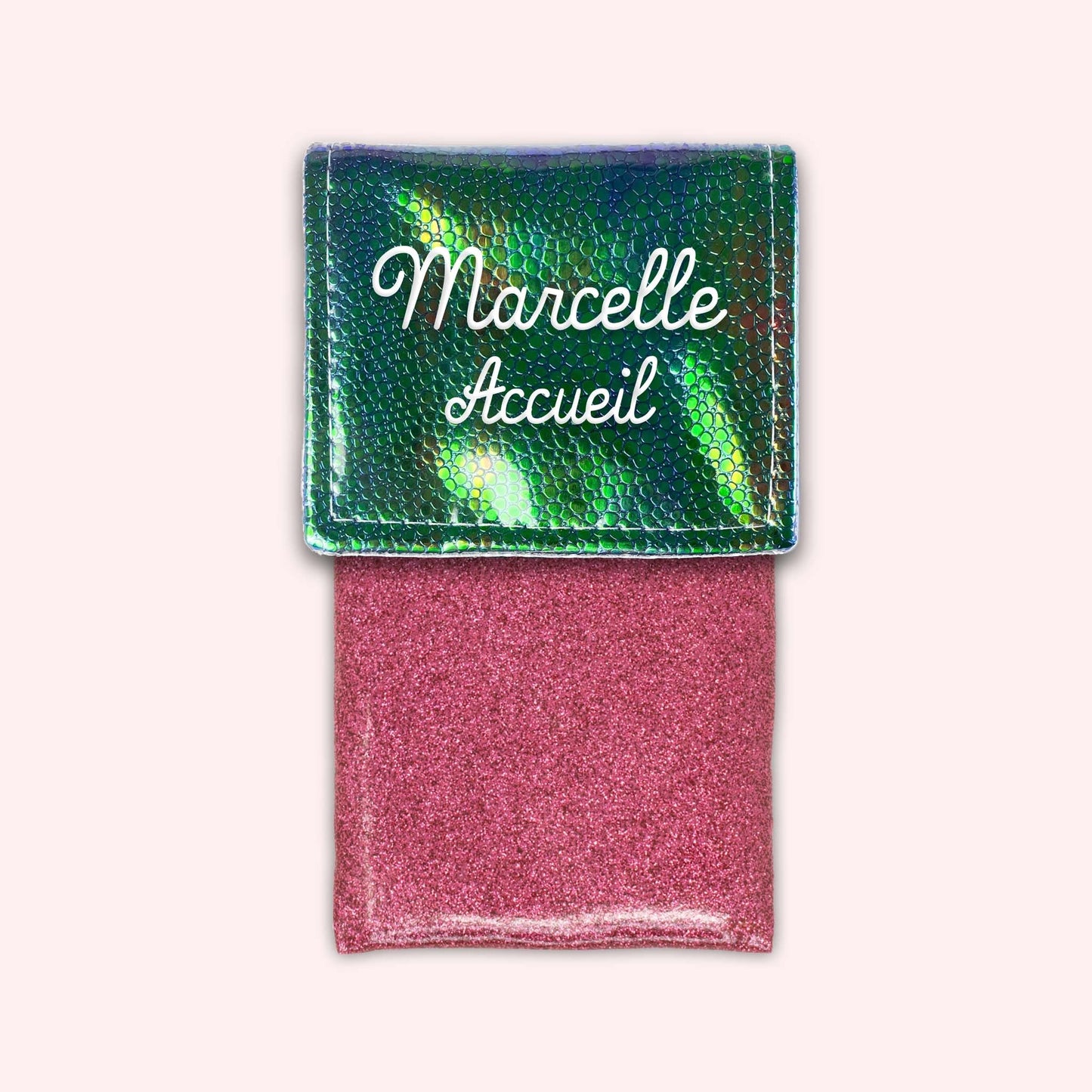 Holo Green Magnetic Pouch