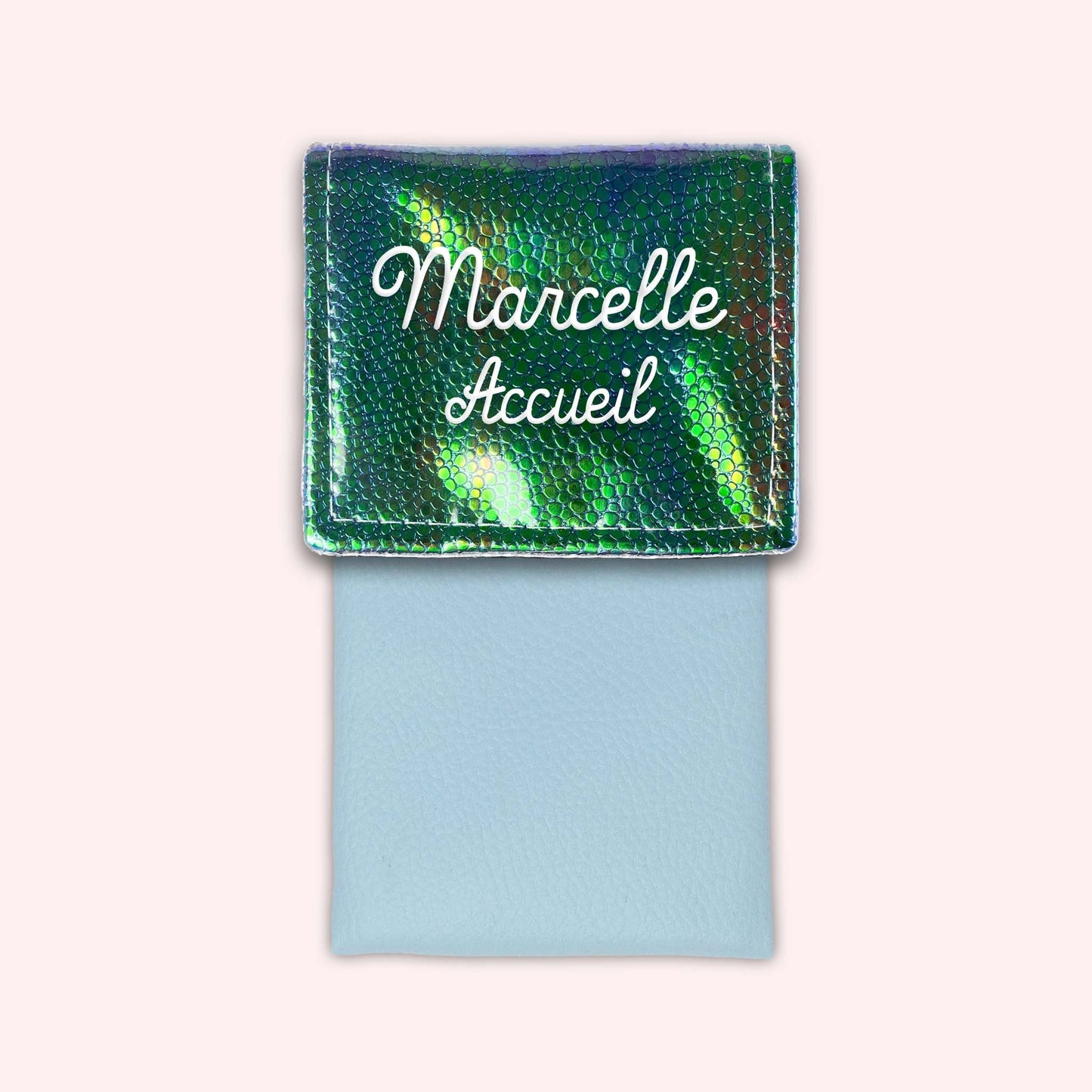Holo Green Magnetic Pouch