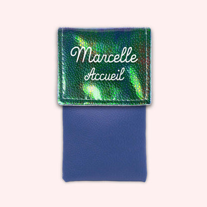 Holo Green Magnetic Pouch