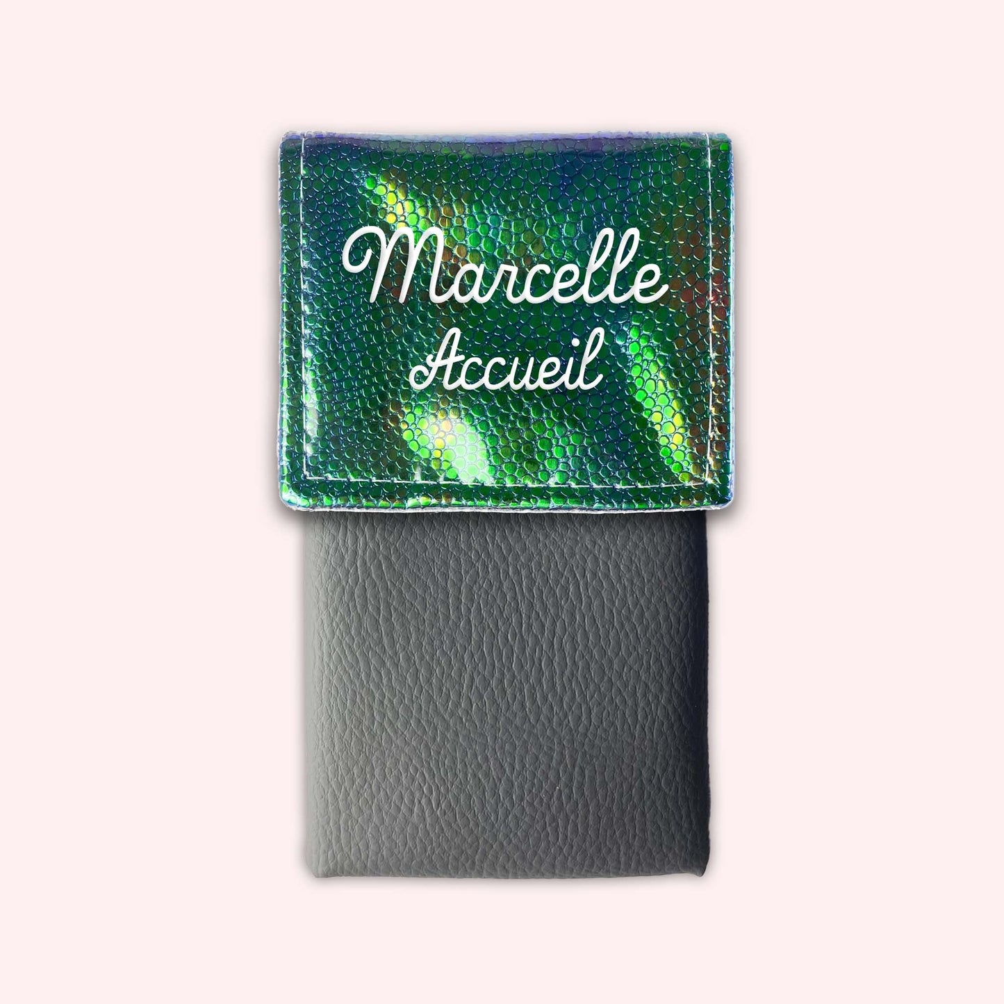 Holo Green Magnetic Pouch
