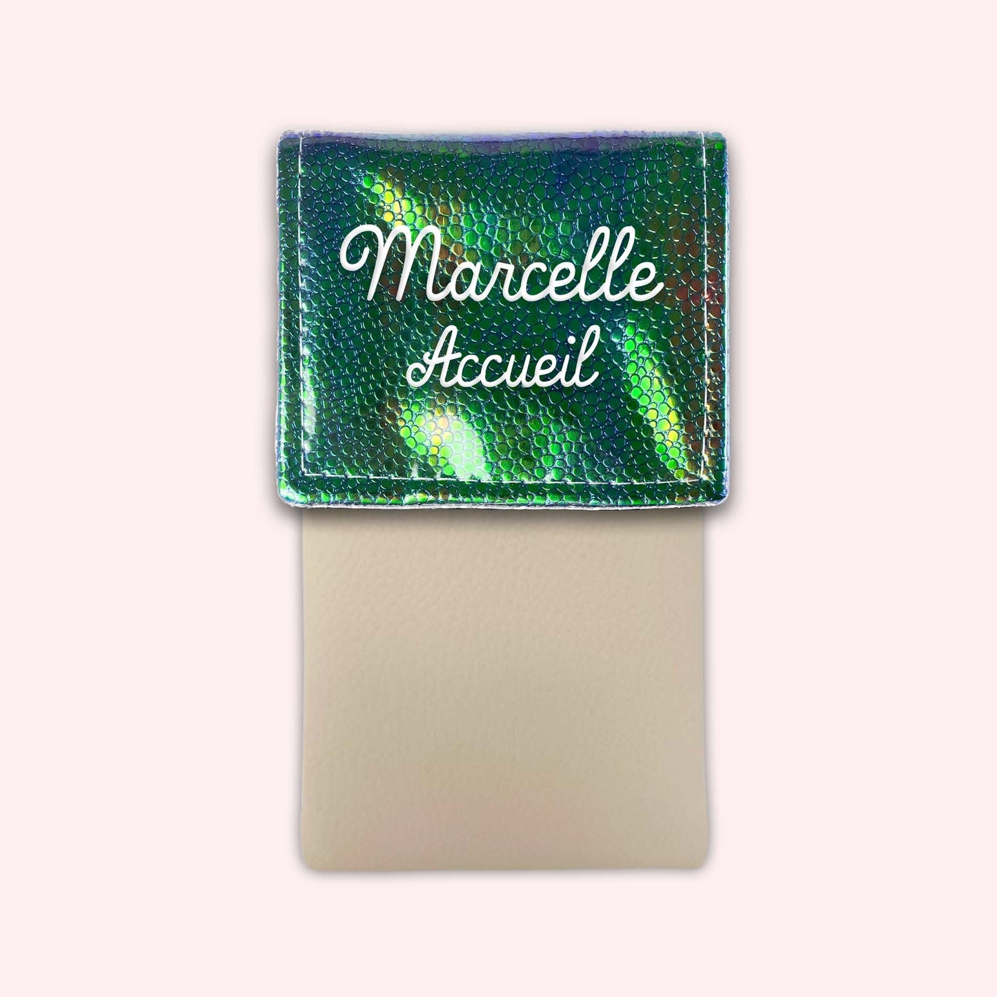 Holo Green Magnetic Pouch