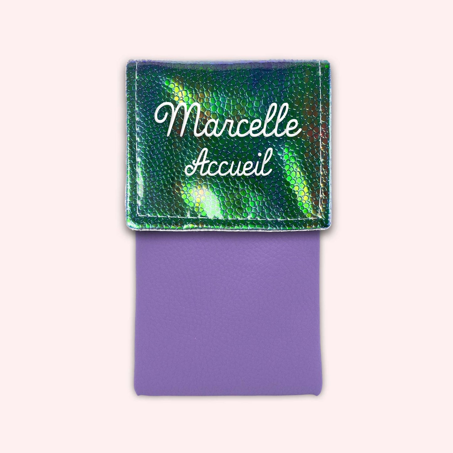 Holo Green Magnetic Pouch