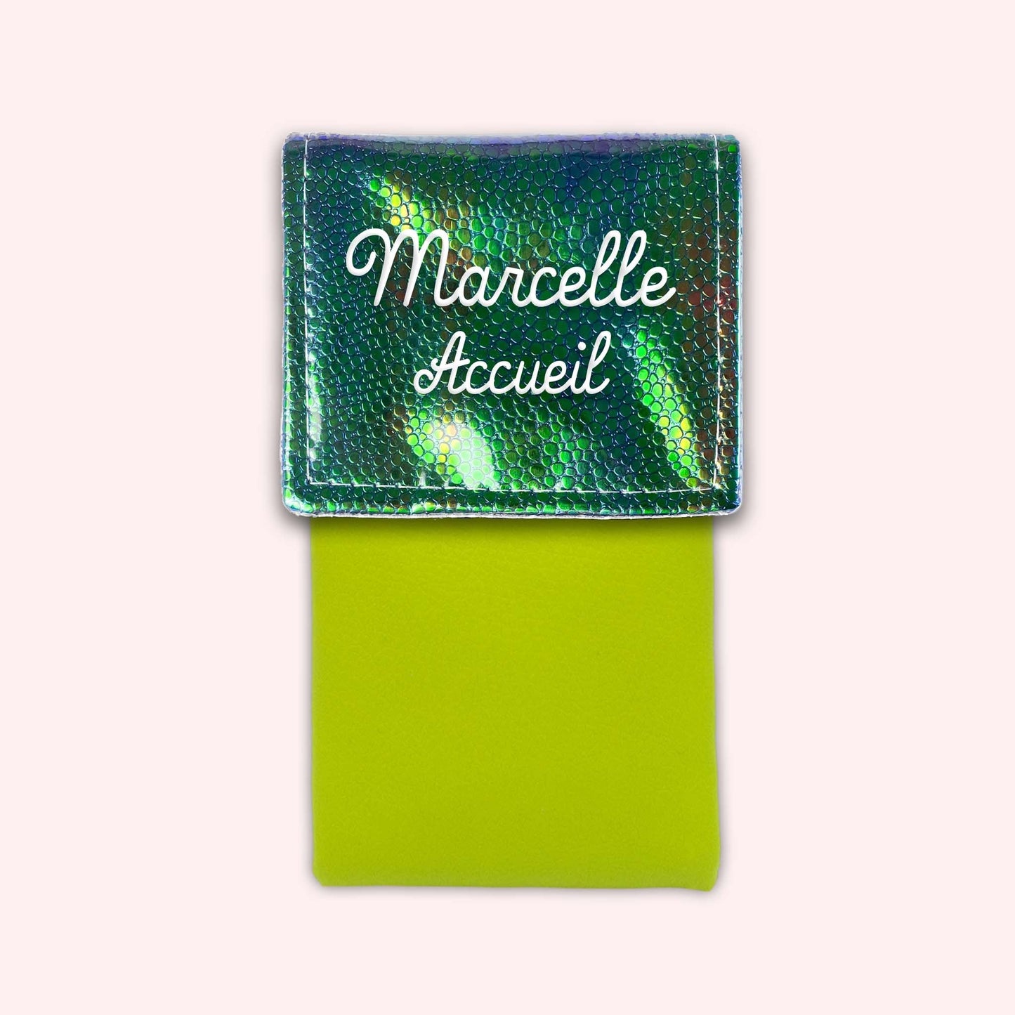 Holo Green Magnetic Pouch