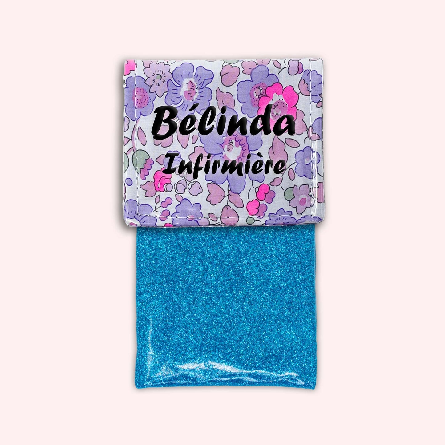 Pochette aimantée Liberty Betsy Fluo Violet