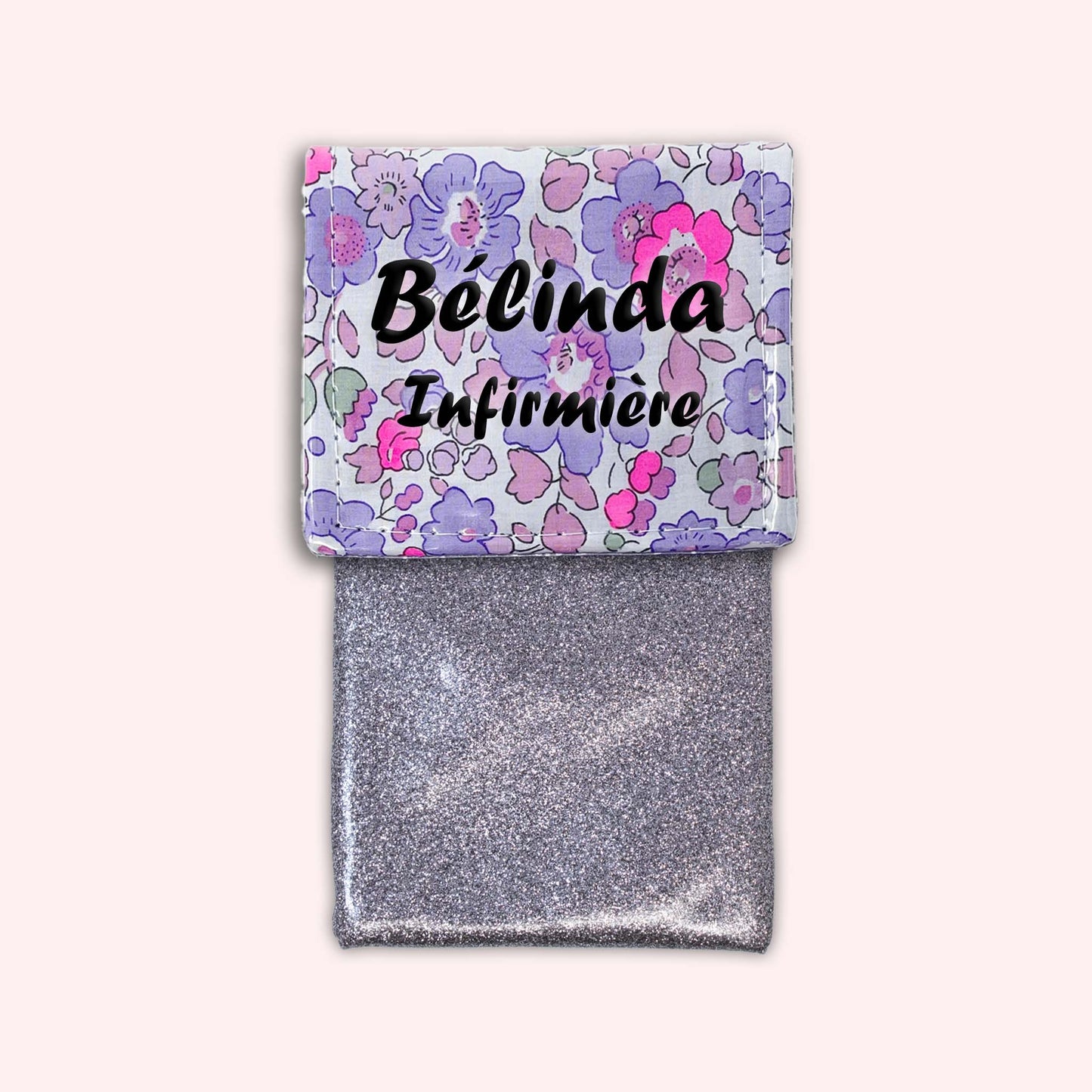 Pochette aimantée Liberty Betsy Fluo Violet
