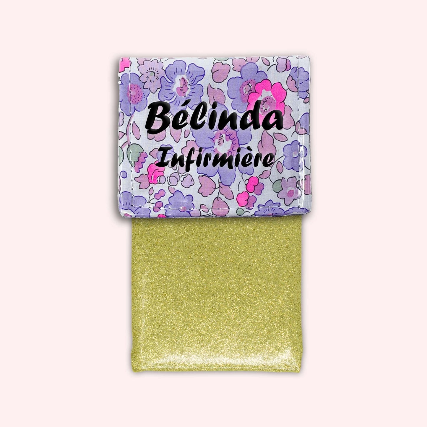 Pochette aimantée Liberty Betsy Fluo Violet