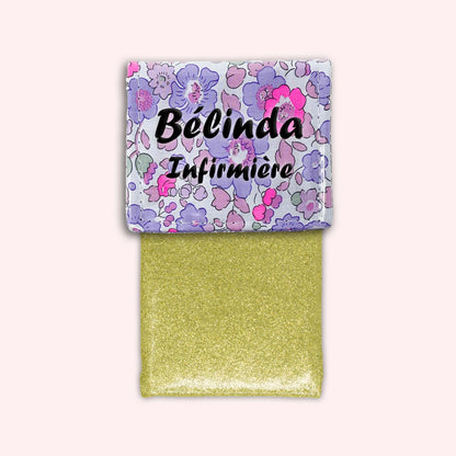 Pochette aimantée Liberty Betsy Fluo Violet