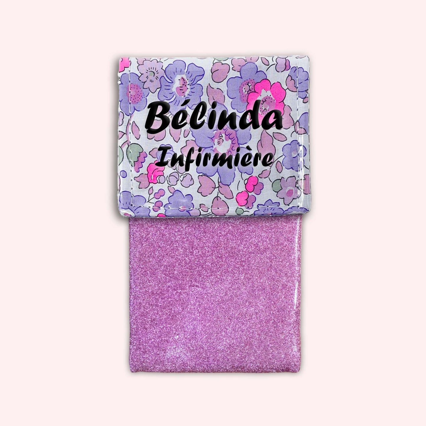Pochette aimantée Liberty Betsy Fluo Violet