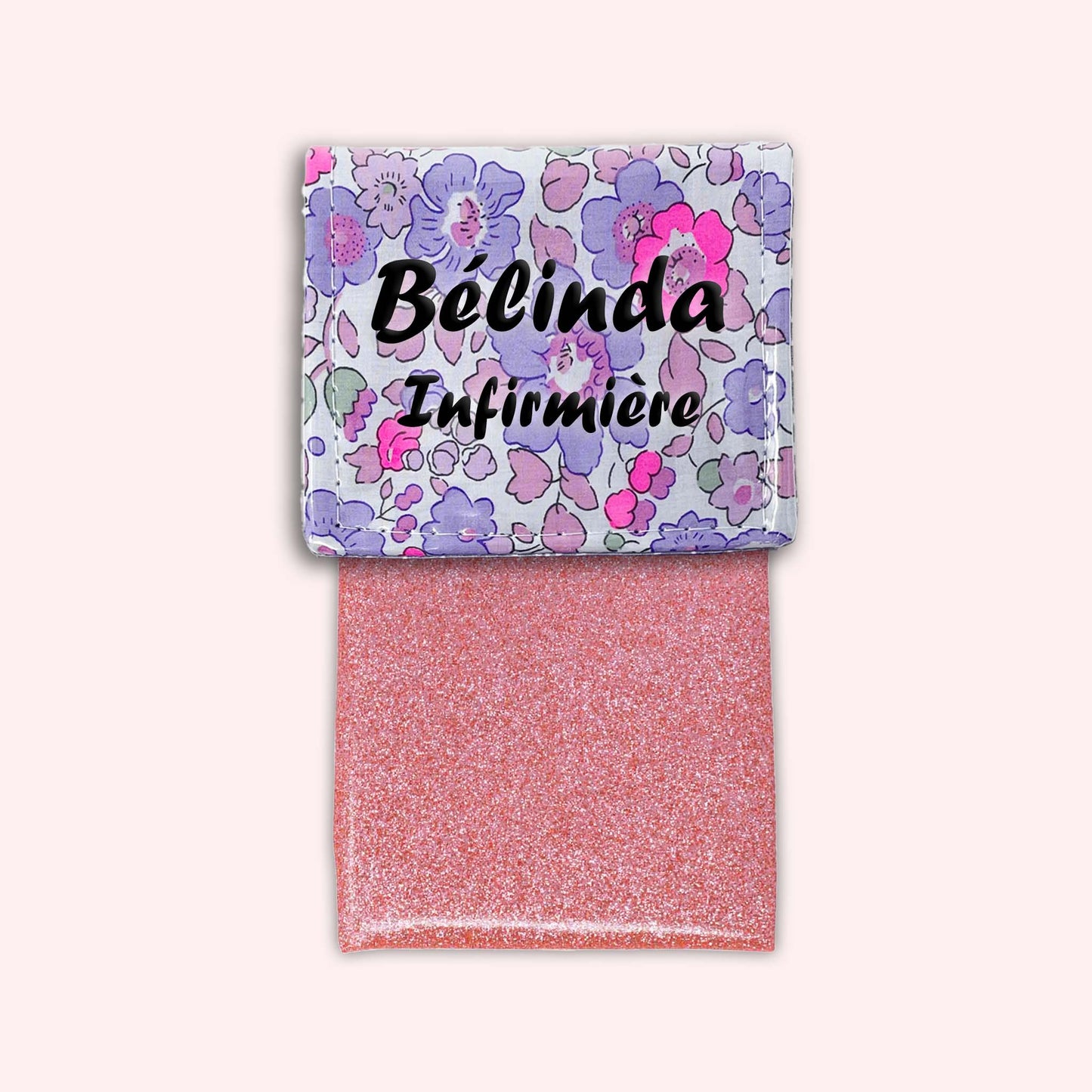 Pochette aimantée Liberty Betsy Fluo Violet