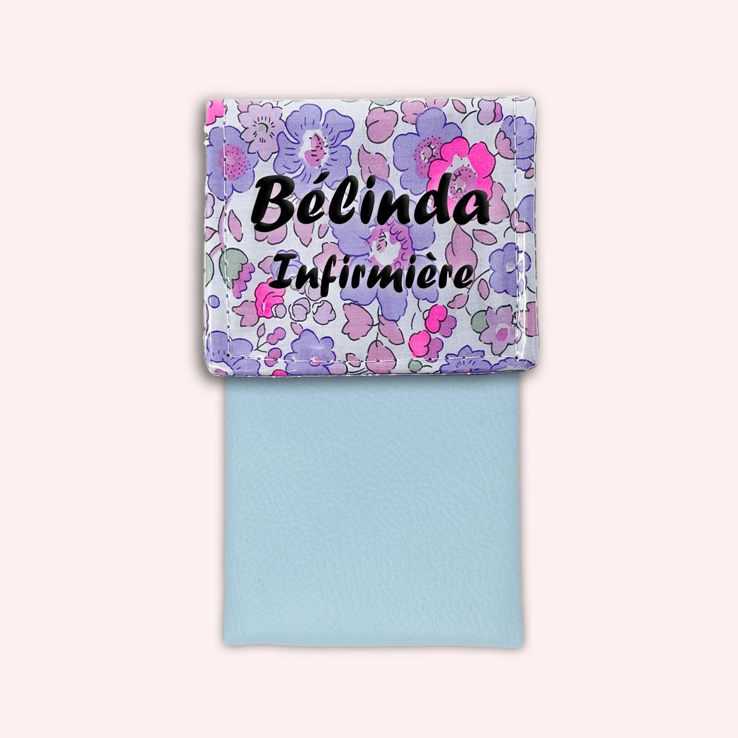Pochette aimantée Liberty Betsy Fluo Violet