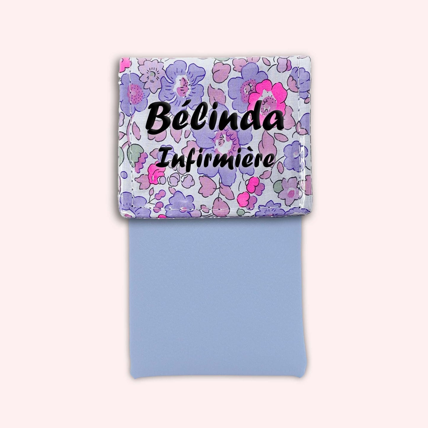 Pochette aimantée Liberty Betsy Fluo Violet