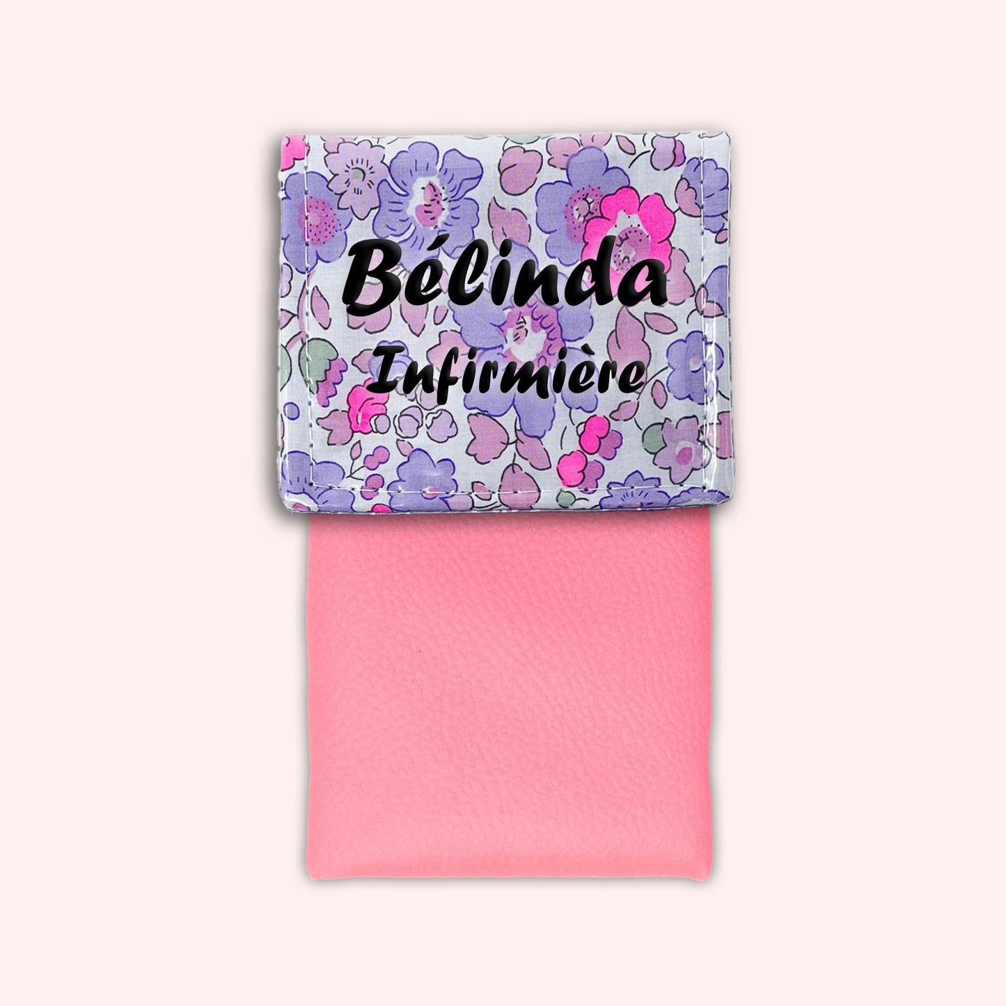 Pochette aimantée Liberty Betsy Fluo Violet