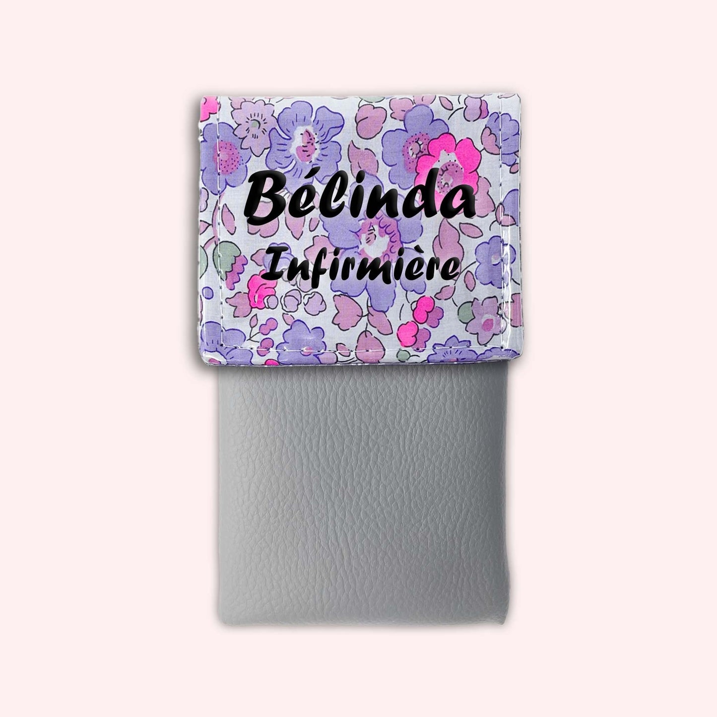 Pochette aimantée Liberty Betsy Fluo Violet