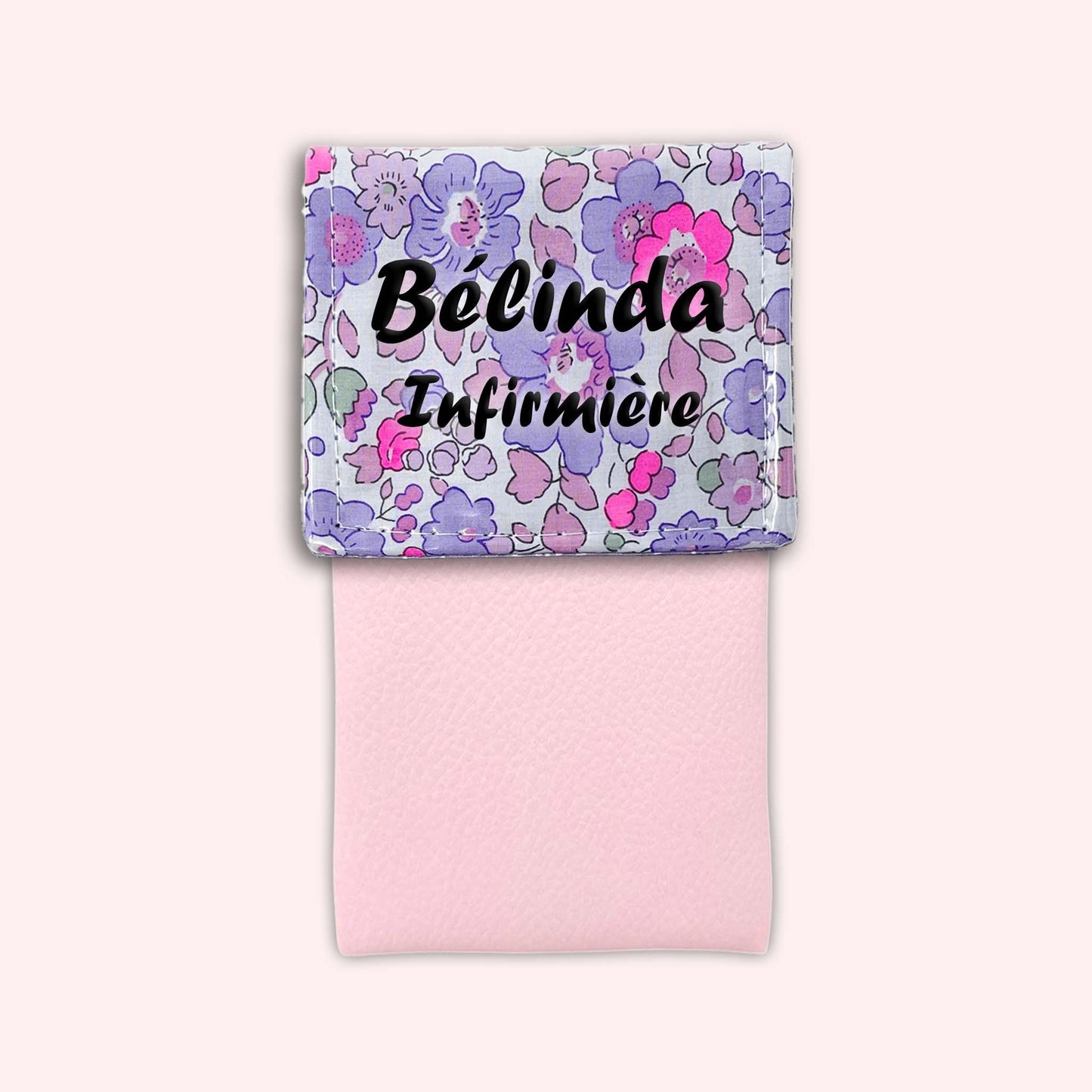 Pochette aimantée Liberty Betsy Fluo Violet