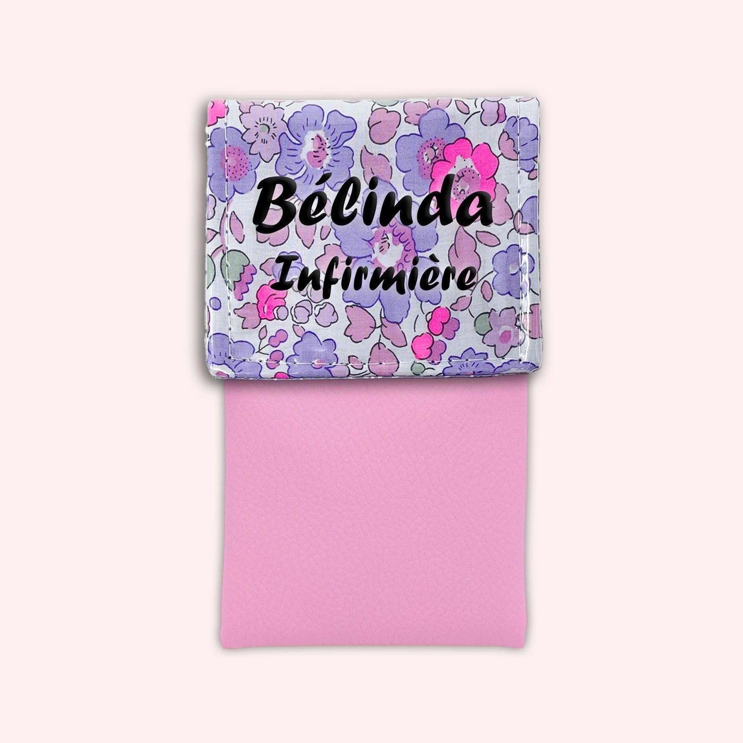 Pochette aimantée Liberty Betsy Fluo Violet