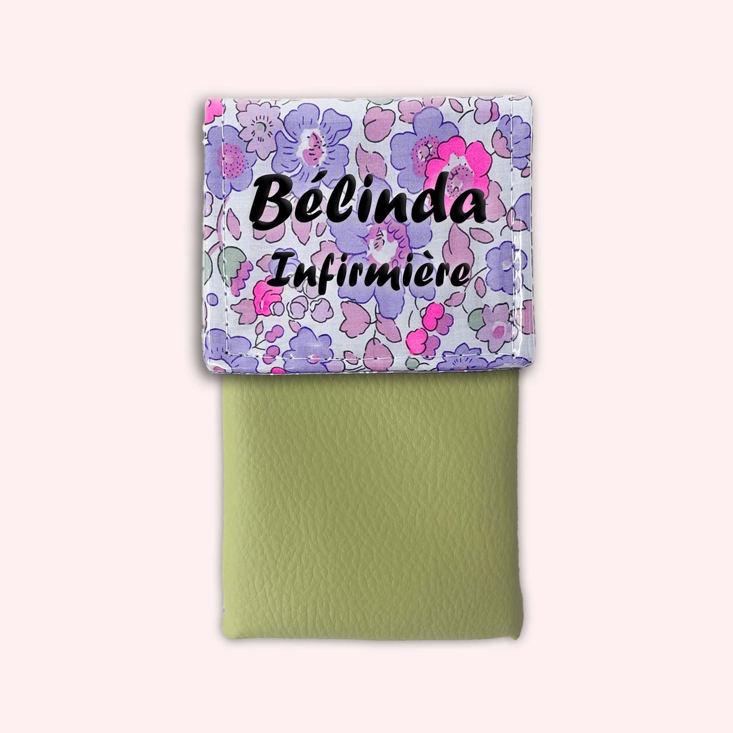 Pochette aimantée Liberty Betsy Fluo Violet