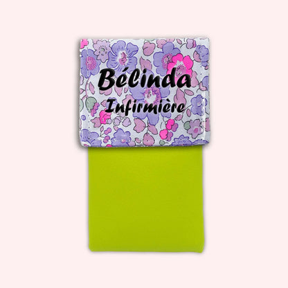 Pochette aimantée Liberty Betsy Fluo Violet