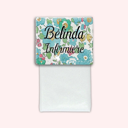 Pochette aimantée Liberty Betsy Menthe