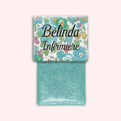 Pochette aimantée Liberty Betsy Menthe