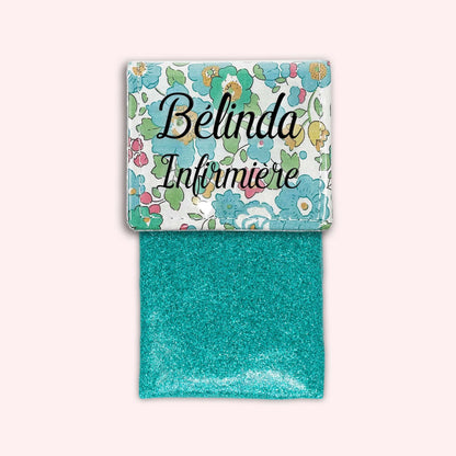 Pochette aimantée Liberty Betsy Menthe