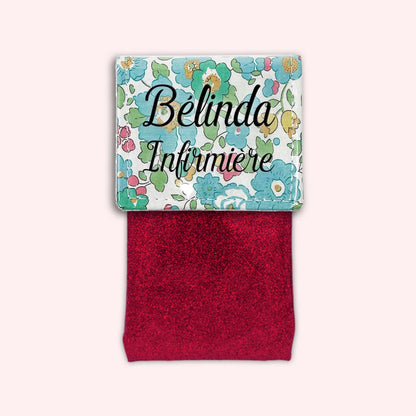 Pochette aimantée Liberty Betsy Menthe