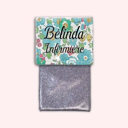 Pochette aimantée Liberty Betsy Menthe