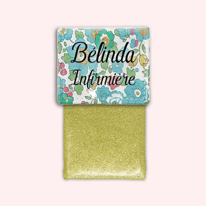 Pochette aimantée Liberty Betsy Menthe