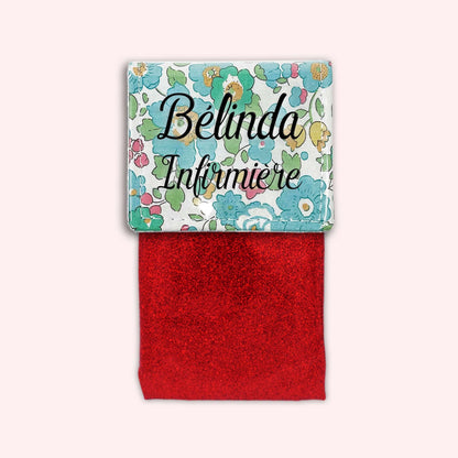 Pochette aimantée Liberty Betsy Menthe