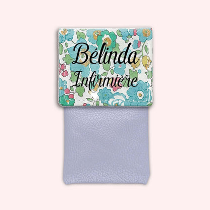 Pochette aimantée Liberty Betsy Menthe