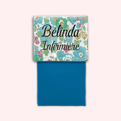 Pochette aimantée Liberty Betsy Menthe
