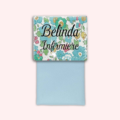 Pochette aimantée Liberty Betsy Menthe