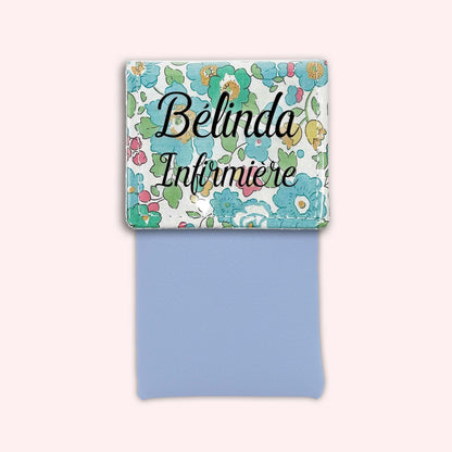 Pochette aimantée Liberty Betsy Menthe