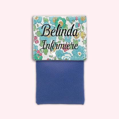 Pochette aimantée Liberty Betsy Menthe