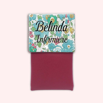 Pochette aimantée Liberty Betsy Menthe