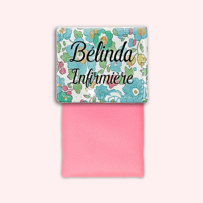 Pochette aimantée Liberty Betsy Menthe