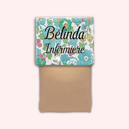 Pochette aimantée Liberty Betsy Menthe