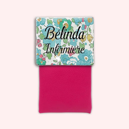 Pochette aimantée Liberty Betsy Menthe