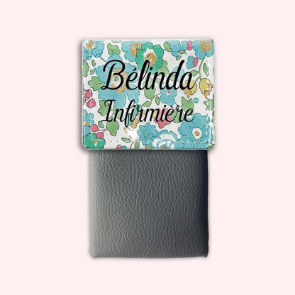 Pochette aimantée Liberty Betsy Menthe