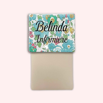 Pochette aimantée Liberty Betsy Menthe