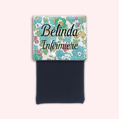 Pochette aimantée Liberty Betsy Menthe