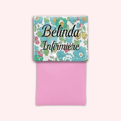 Pochette aimantée Liberty Betsy Menthe