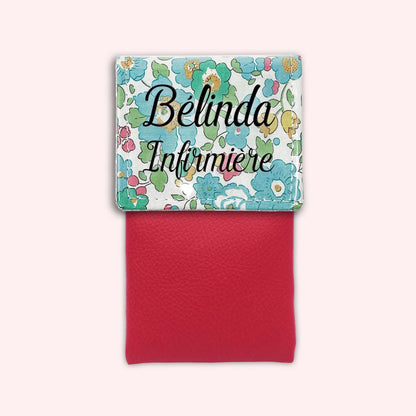 Pochette aimantée Liberty Betsy Menthe