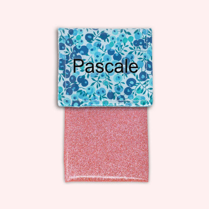 Pochette aimantée Liberty Wiltshire Bleue